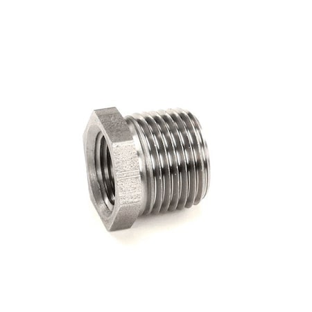 Pitco Bshg, Rdcr Hex 1/2X3/8 N Pt Blk P7036014